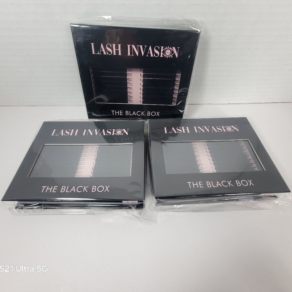 Individual Eyelash Extensions 3 Trays 24 Lines Each 0.05 D MIXED